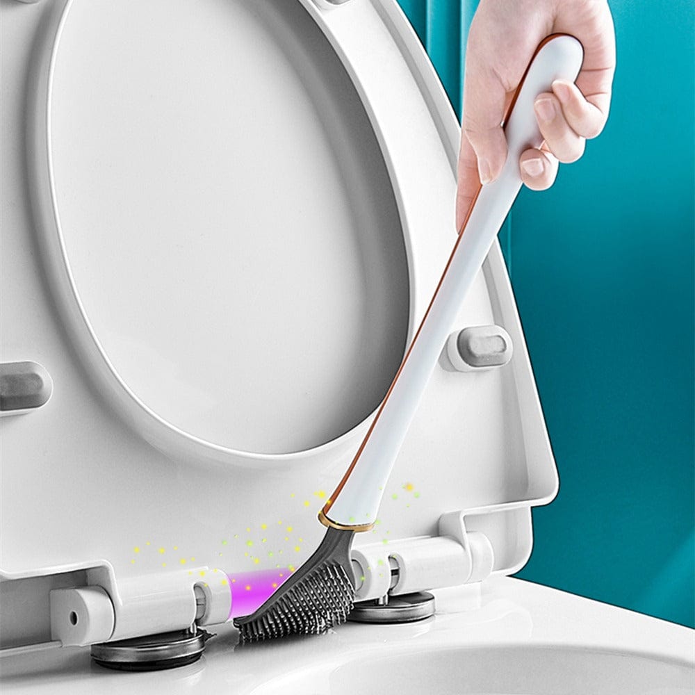 SUENTA Moderne Flexible Silikon Toilettenbürste Reinigung Jetzt