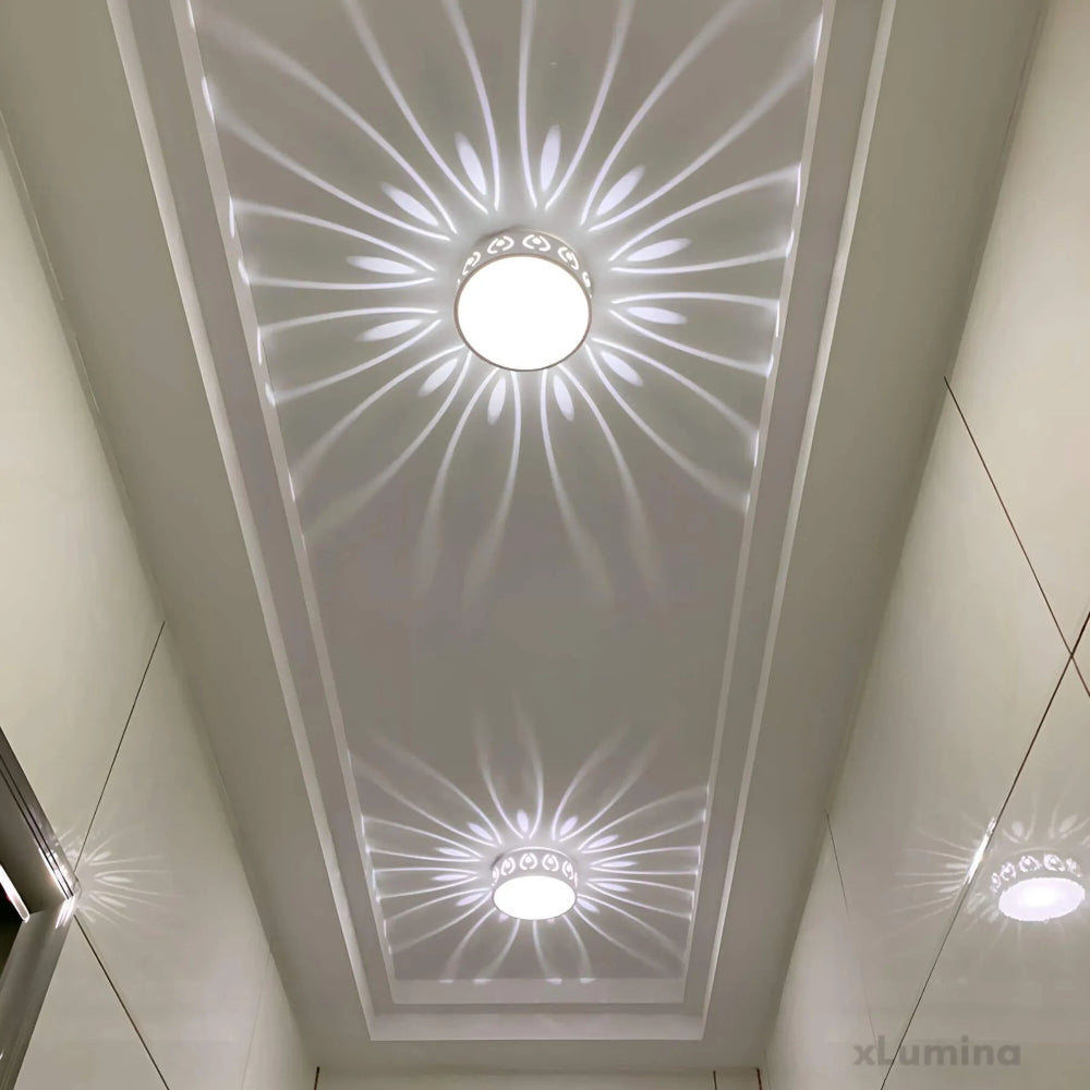 SUENTA Moderne LED Deckenleuchte Schlankes Profil Sanftes Licht