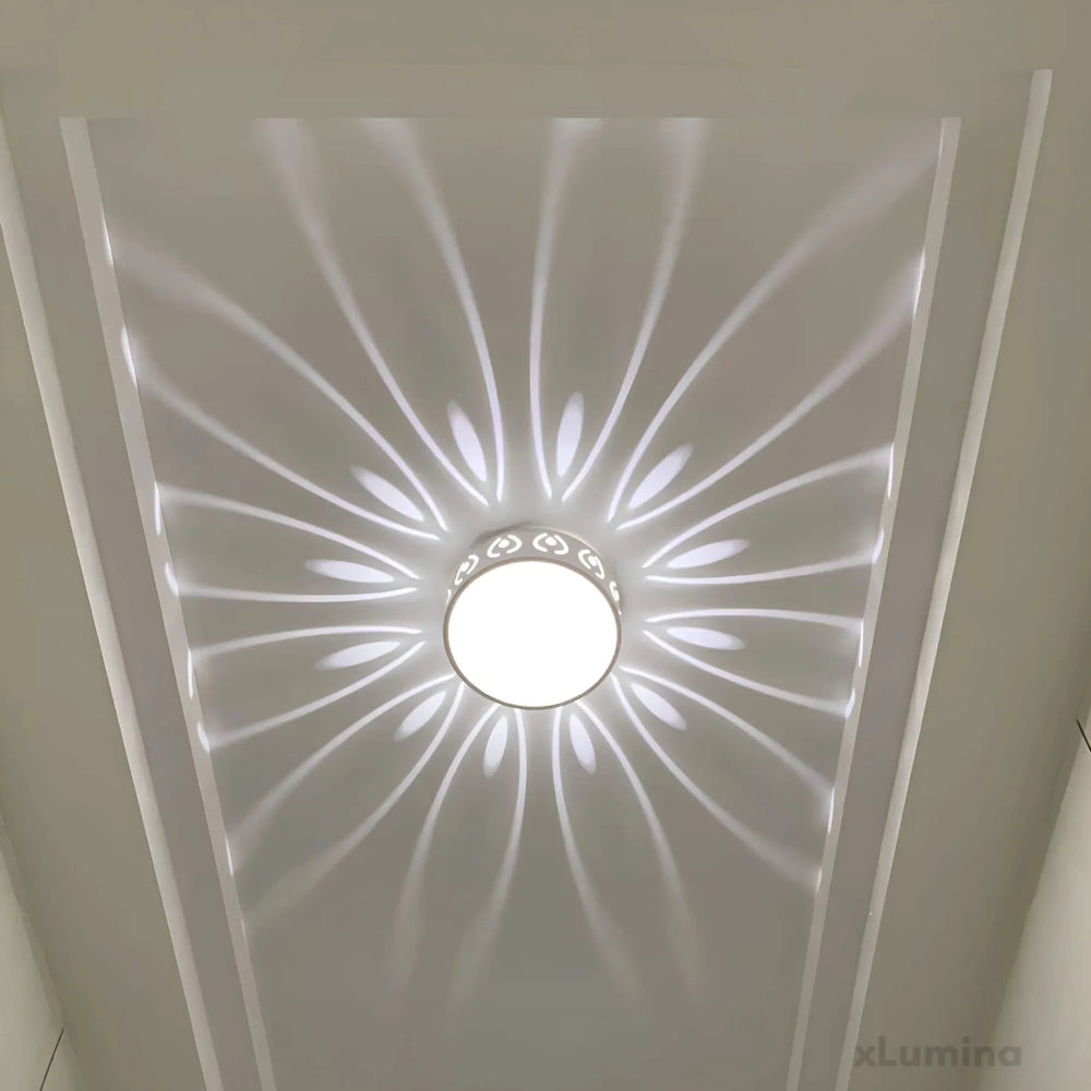 SUENTA Moderne LED Deckenleuchte Schlankes Profil Sanftes Licht