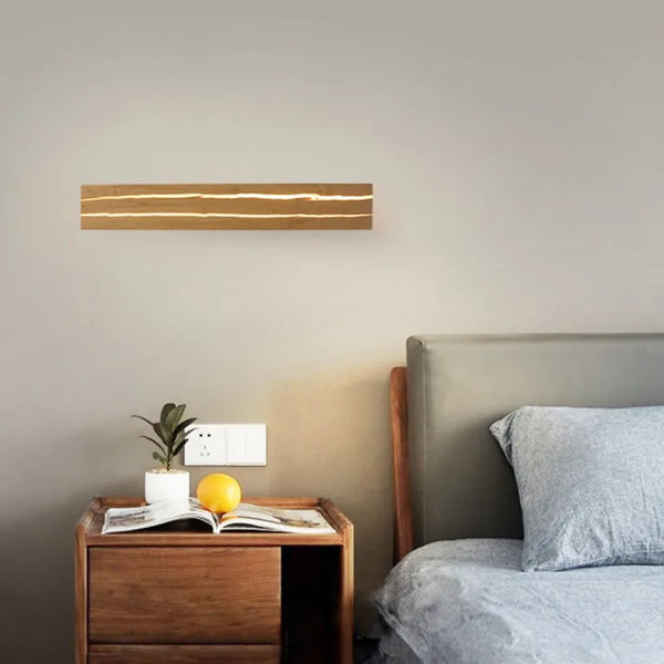 SUENTA Moderne Wandleuchte in Form eines Risses