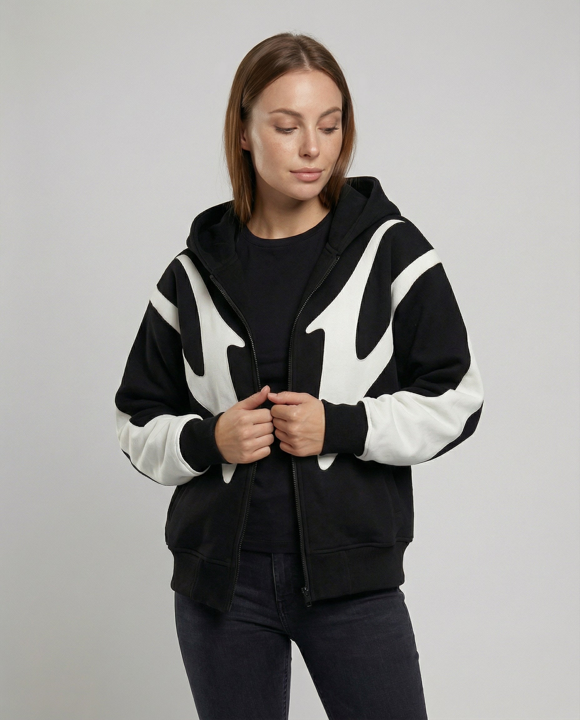 SUENTA Hoodie mit Balaclava-Design Urbanen Stil Und Wärme Bequeme Passform