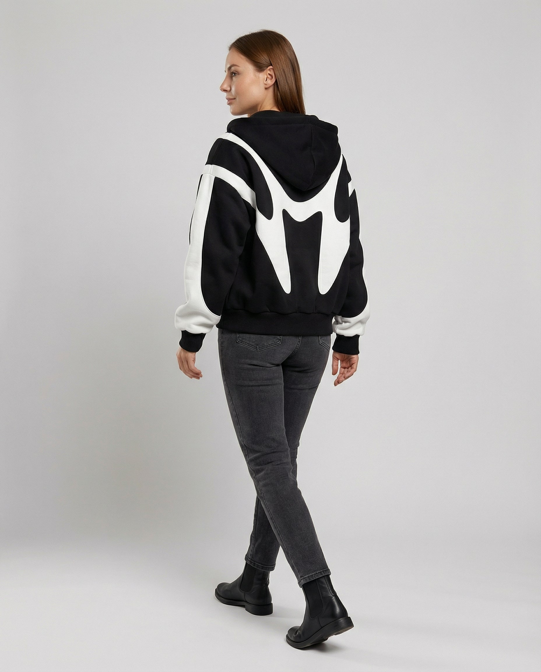 SUENTA Unisex Hoodie mit Balaclava-Design Funktionale Wärme Komfort