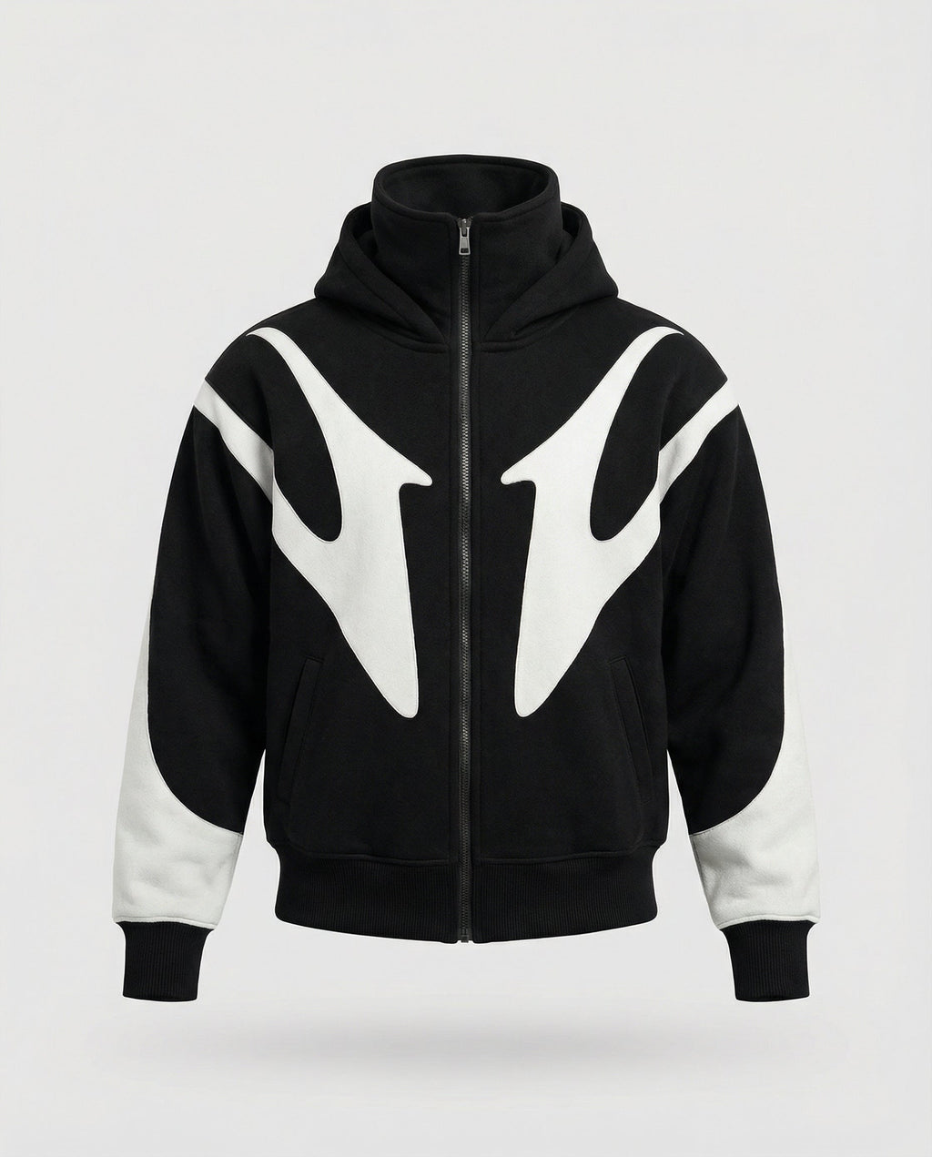 SUENTA Unisex Hoodie mit Balaclava-Design Funktionale Wärme Komfort