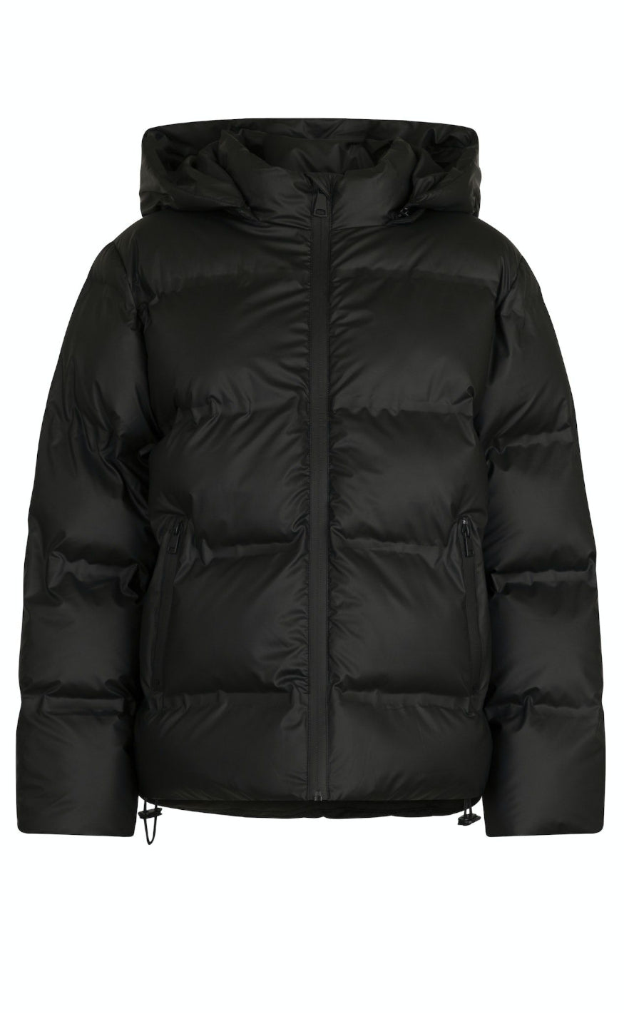 SUENTA Jorjo Damen Schwarze Daunenjacke - Zeitlos mit Kapuze
