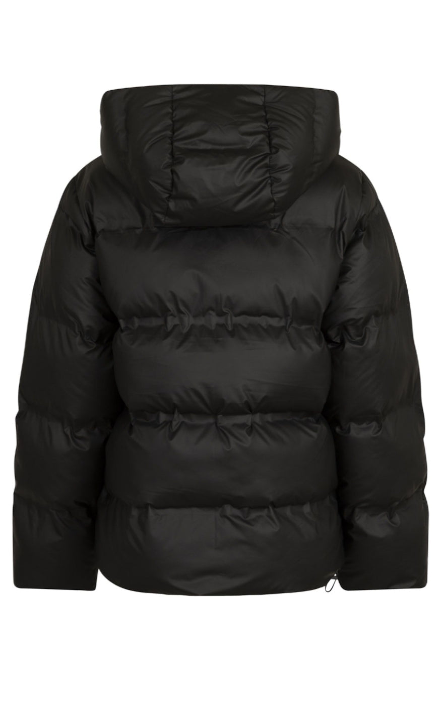 SUENTA Jorjo Damen Schwarze Daunenjacke - Zeitlos mit Kapuze