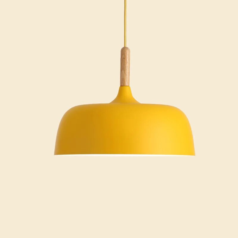 SUENTA Nordic LED Pendelleuchten Modernes Design Funktionalität Gelb