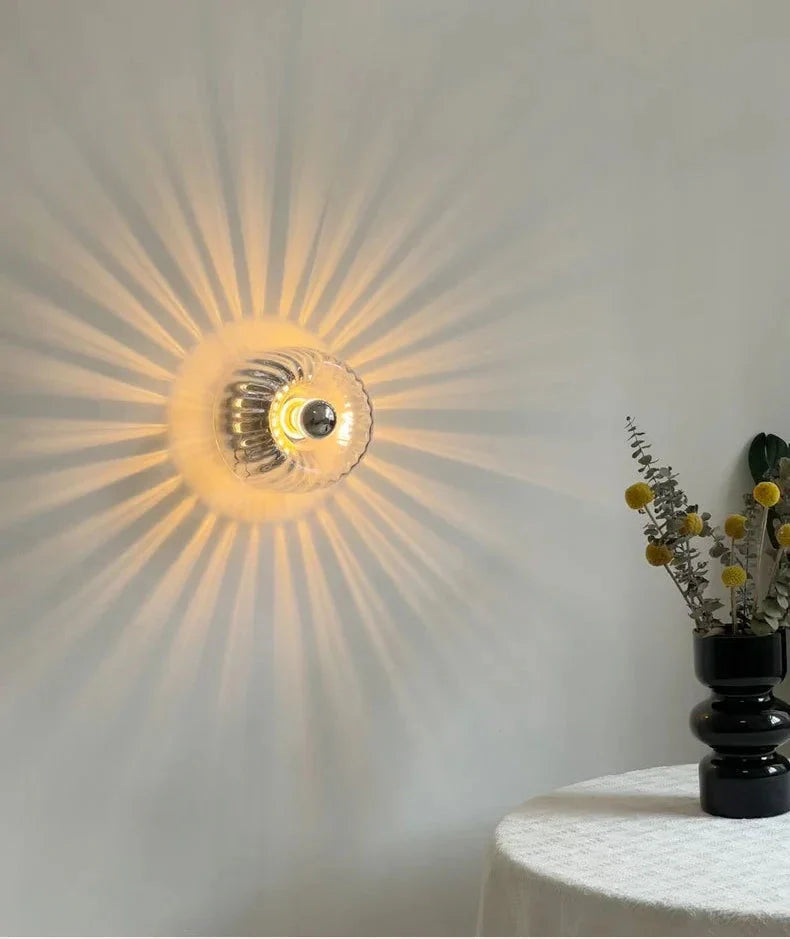 SUENTA Nordische Bauhaus-Wandleuchte Aus Glas Bauhaus-Prinzipien