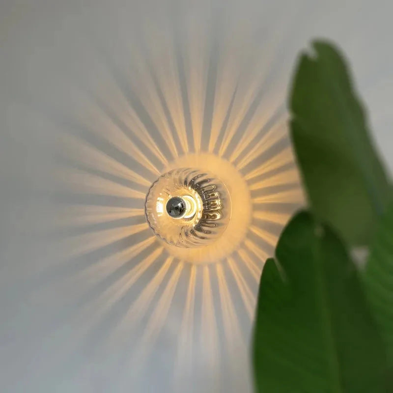 SUENTA Nordische Bauhaus-Wandleuchte Aus Glas Bauhaus-Prinzipien