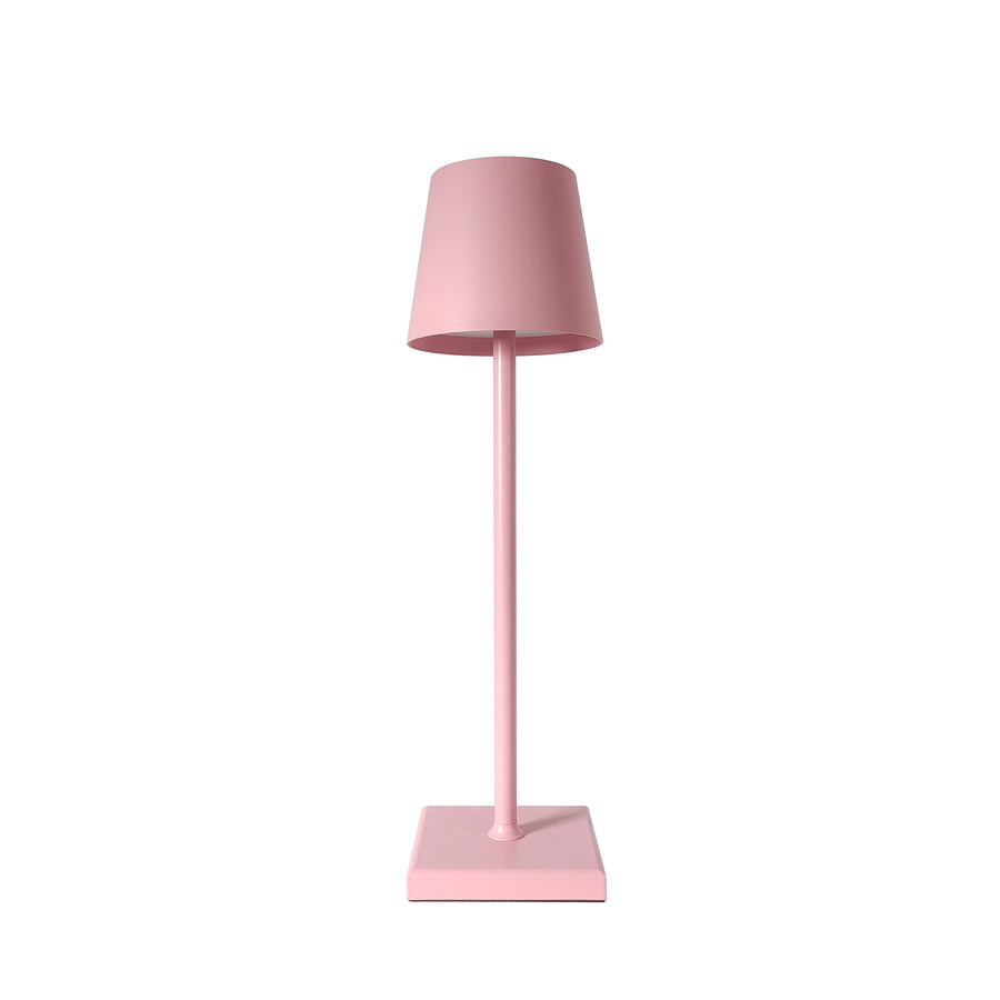 SUENTA Kabellose Wiederaufladbare Tischleuchte Warmweiß Licht Rosa