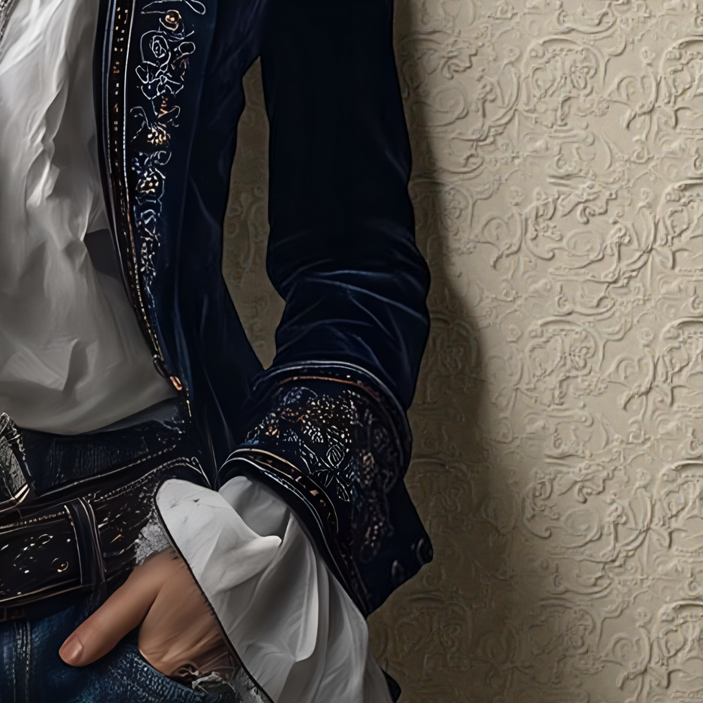 SUENTA Elegante Samtjacke Luxuriösen Samtmaterial Exquisiten Verarbeitung