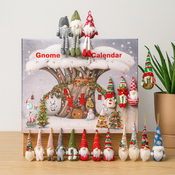 Premium Gnom Weihnachtskalender - Geschenk