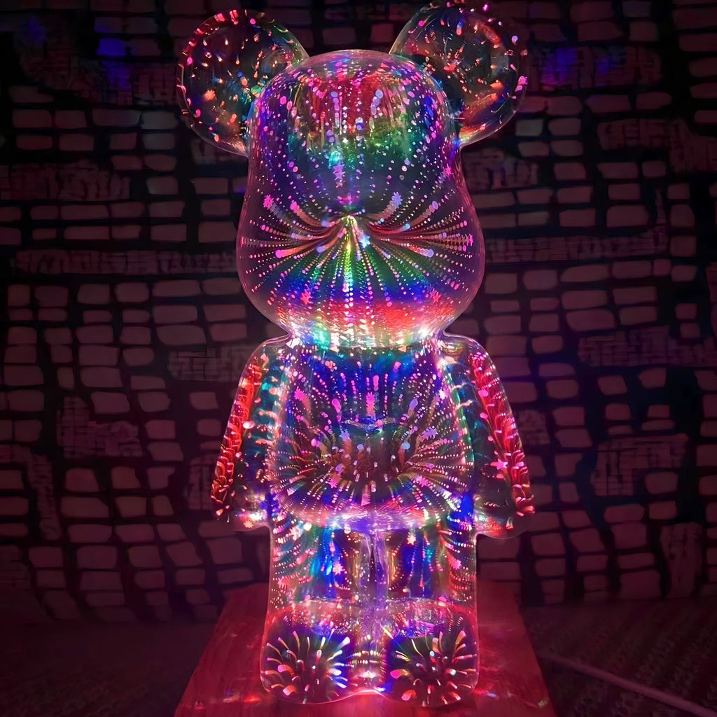 SUENTA Tischlampe Bärenform Dekorativ Warmweiß Schreibtischlampe