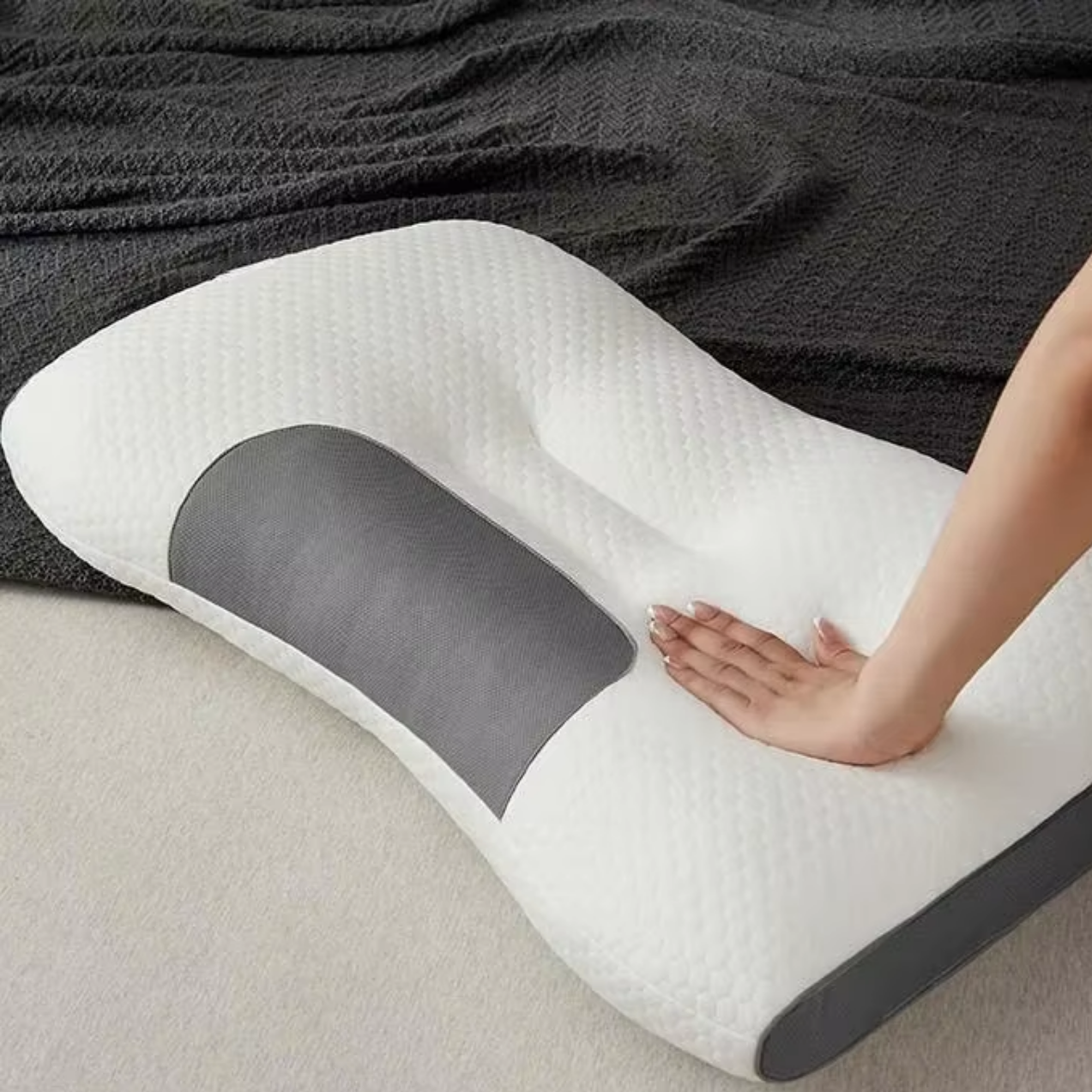 SUENTA Nackenkissen Mit Kontur MemorySchaum