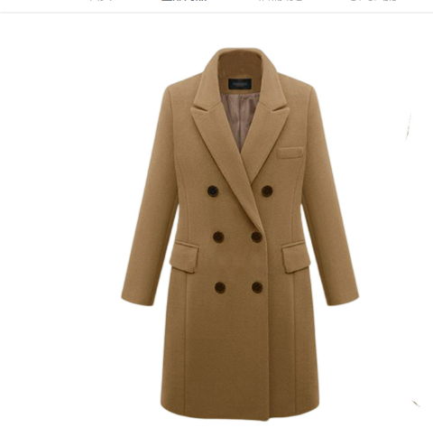 SUENTA Wintermantel Damen Lang Warm Hochwertigen Verarbeitung - Winterjacke Damen Khaki