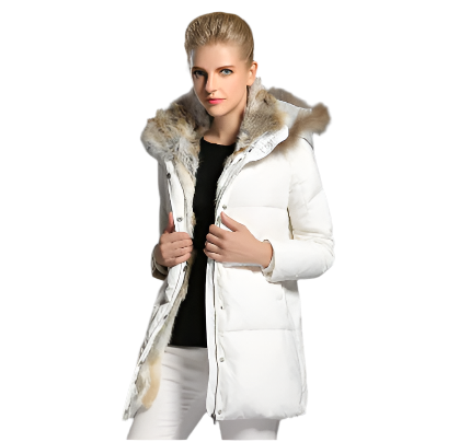 SUENTA Souls Damen Pufferjacke - Warm mit Kapuze für den Winter-Look