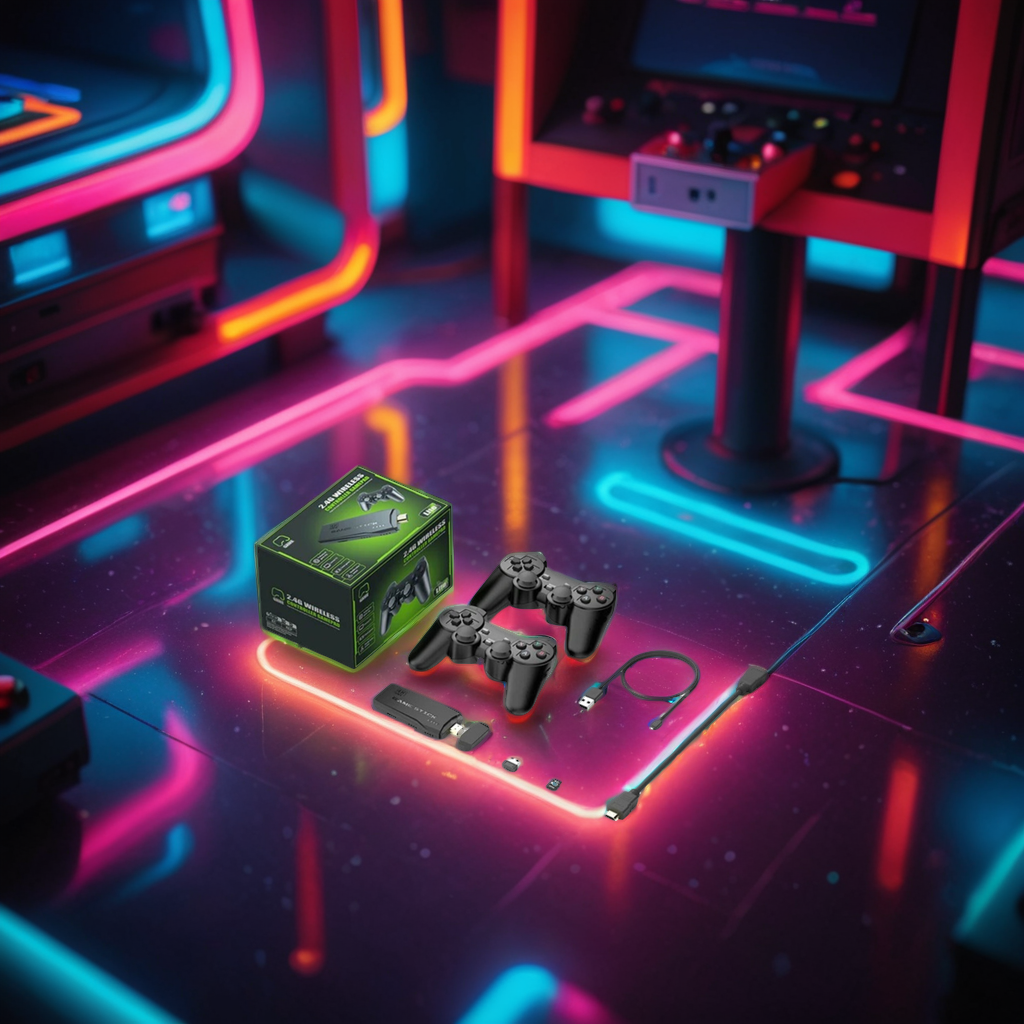 SUENTA Retro-Spielkonsole 4K Mit Über 20.000 Spielen Plug & Play