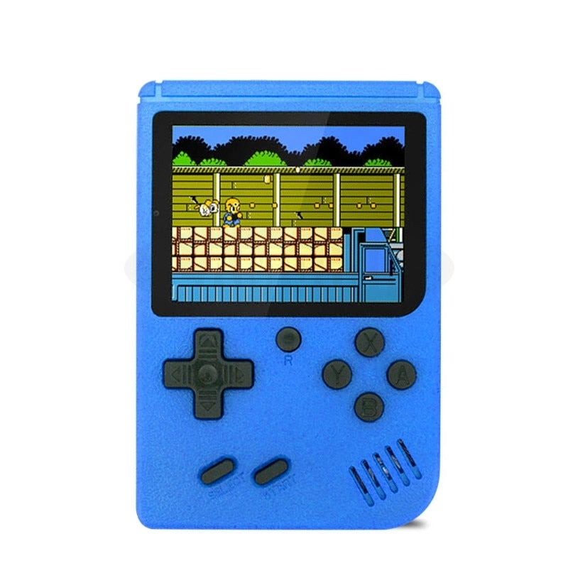 SUENTA Retro-Spielkonsole 400 Integrierte Klassische Spiele Einzelspieler Blau