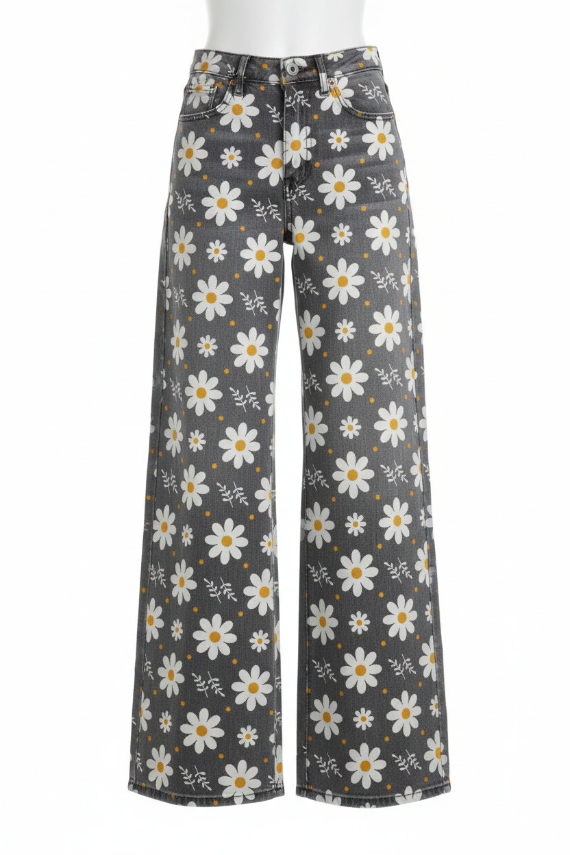 SUENTA Māya | Damen Baggy Jeans Entspannte Eleganz Komfort Sommer