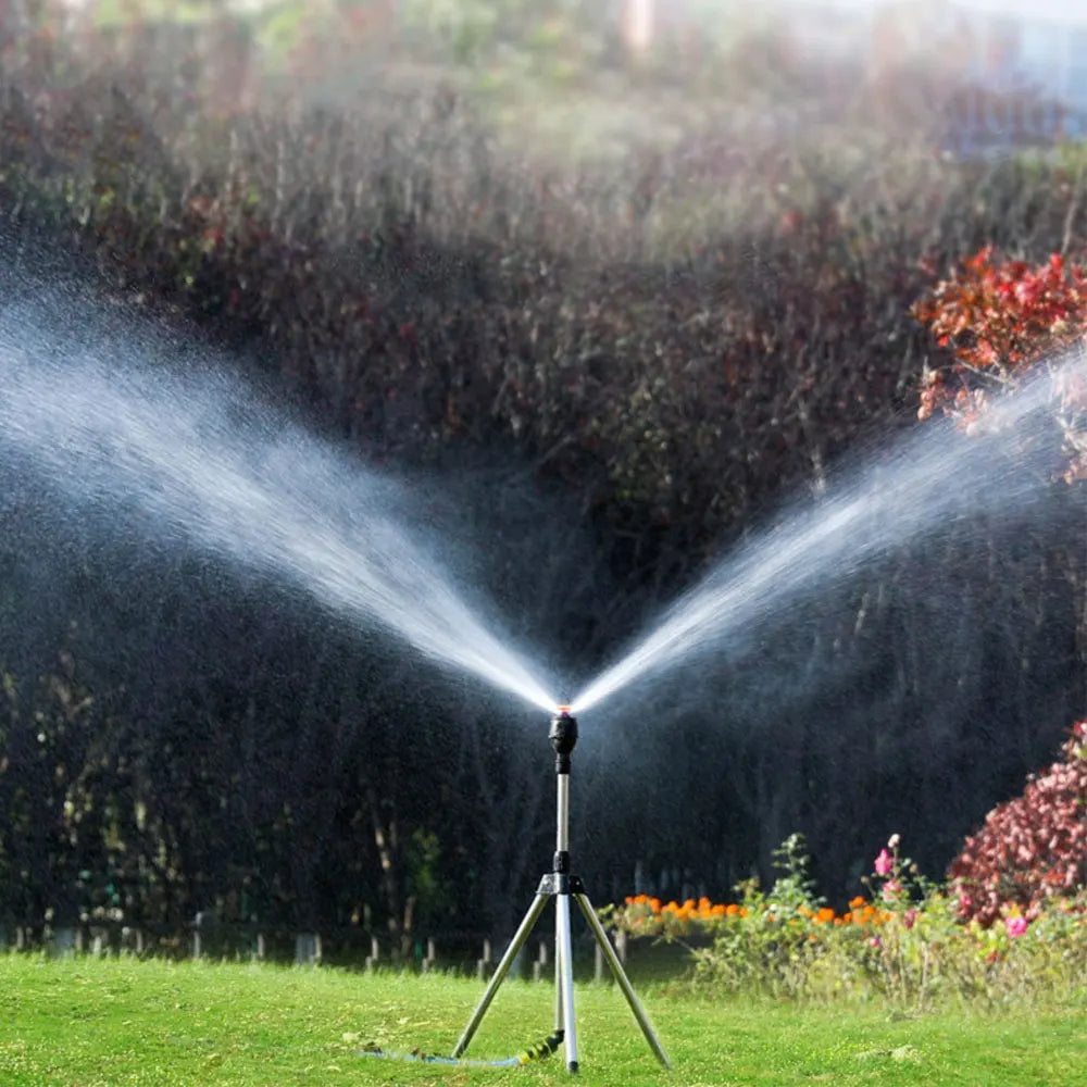 SUENTA Rotierender Gartensprinkler Mit Einziehbarem Stativ