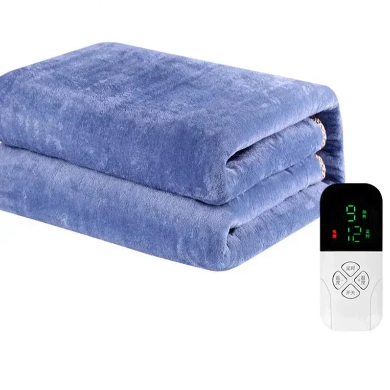 SUENTA CozyControl - Smarte Elektrische Decken Mit Thermostatsteuerung - Heizdecke 9 Stufen 90x180cm