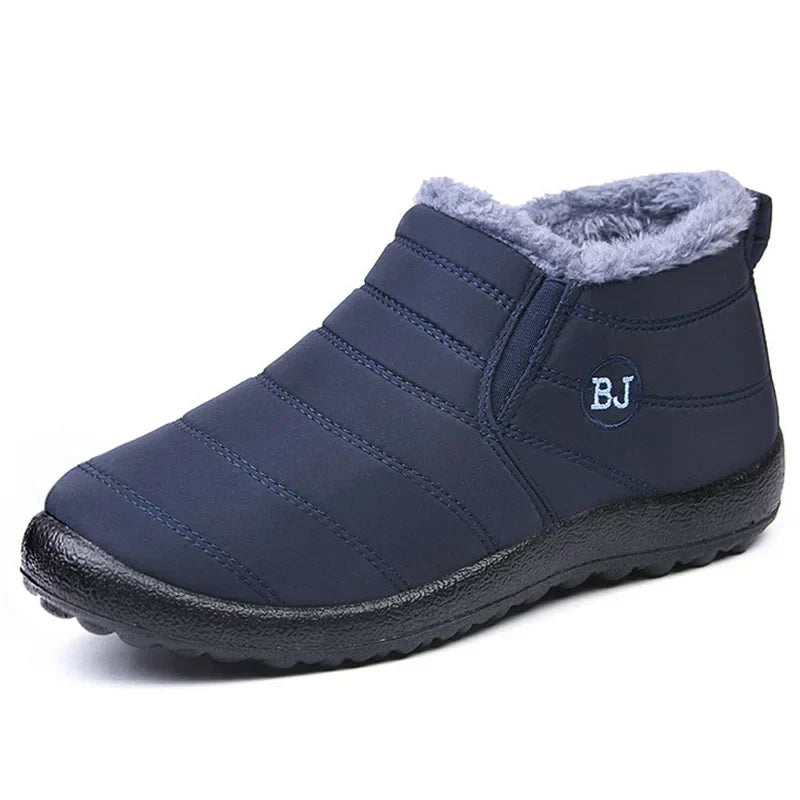 SUENTA Unisex Winterstiefel Kälte Trotzen Mit Stil Und Funktion - Winterstiefel Blau