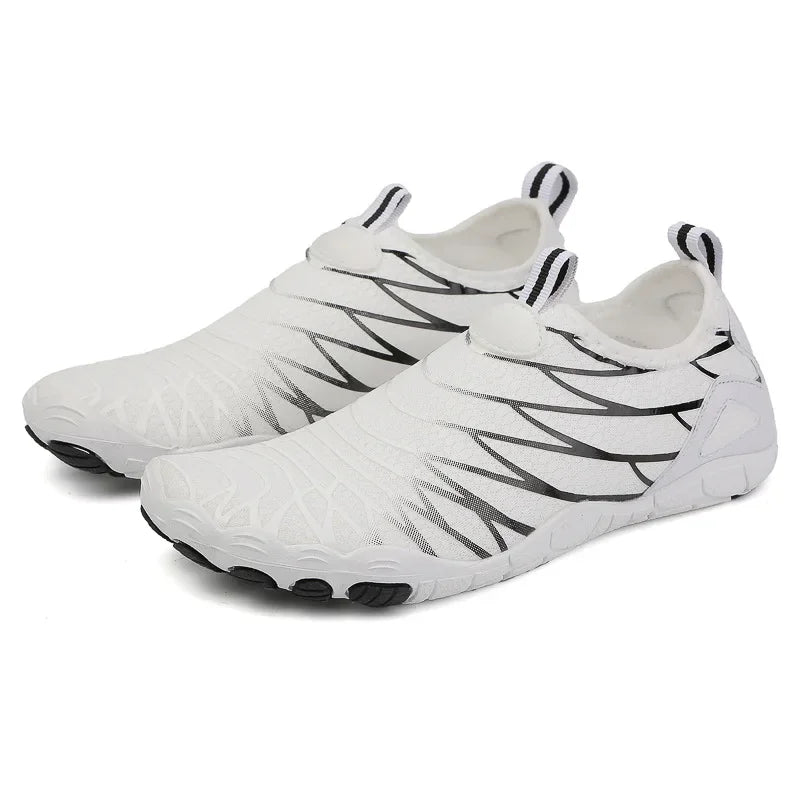 SUENTA Unisex Wasserdichte Barfußschuhe Rutschfest Laufgefühl