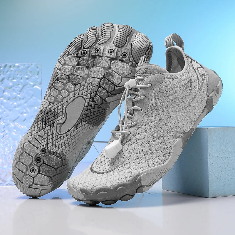 SUENTA Unisex Wasserdichte Barfußschuhe Rutschfeste Sohle