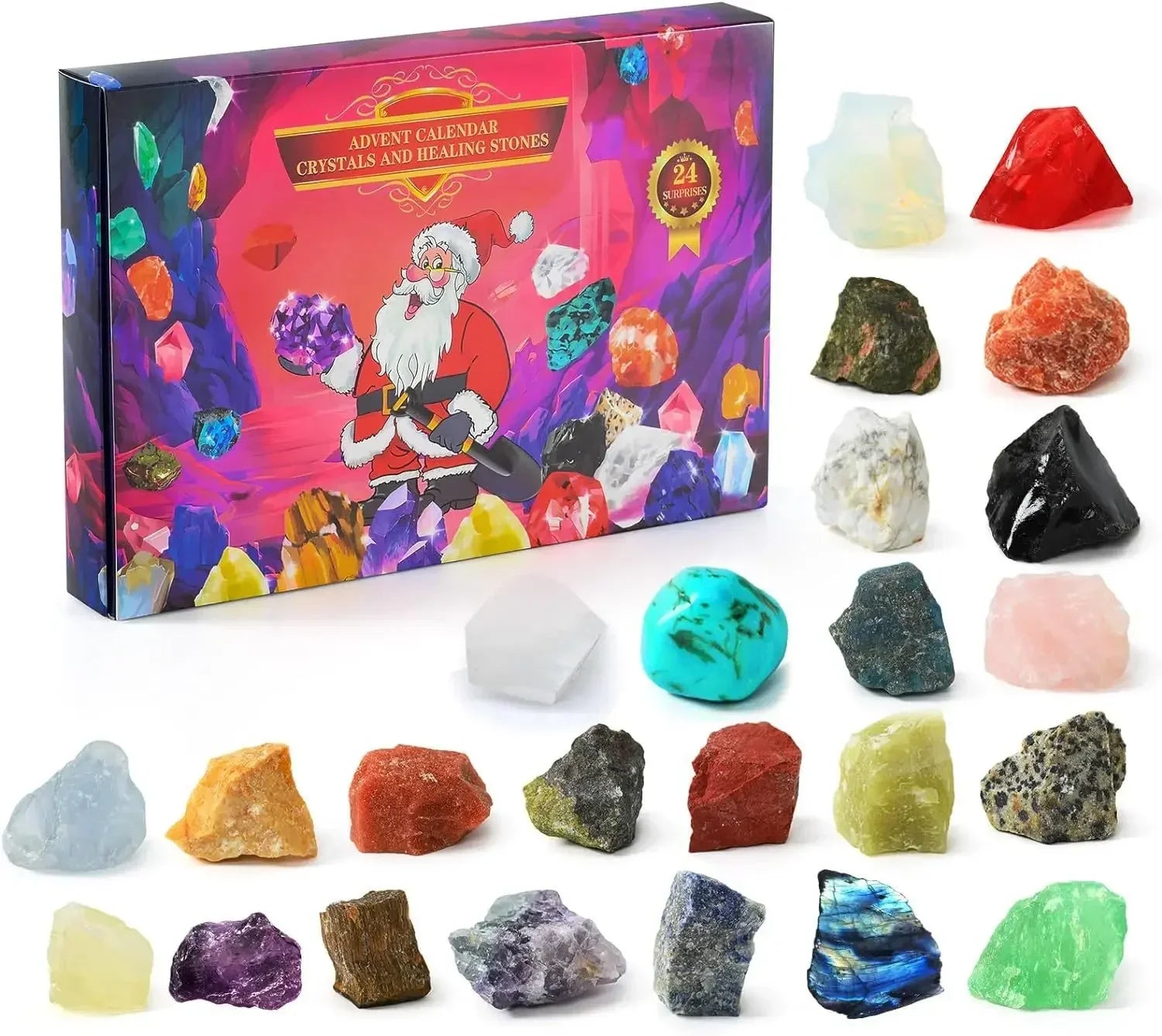 Ava Kristall Advent Edelsteinkalender