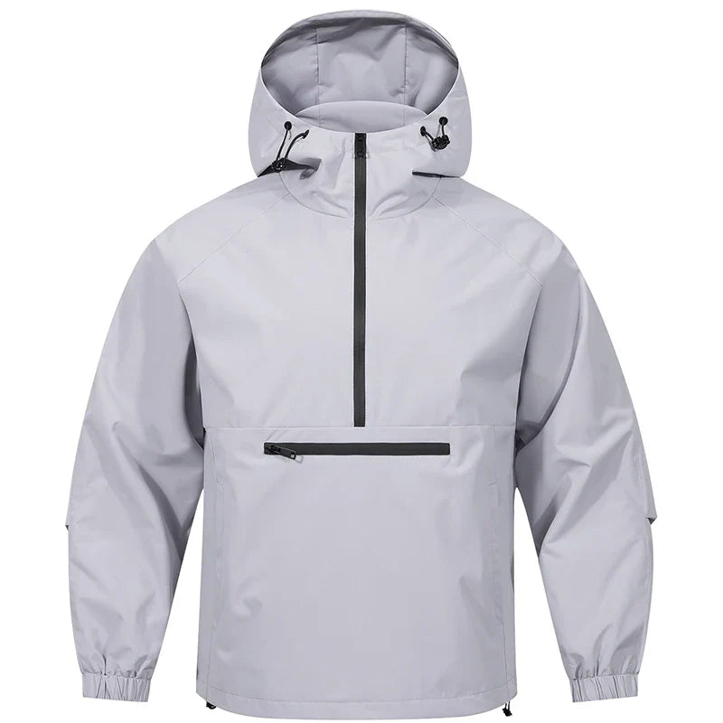 SUENTA Herren Kapuze Softshell Jacke Langarm Freizeitjacke Lila