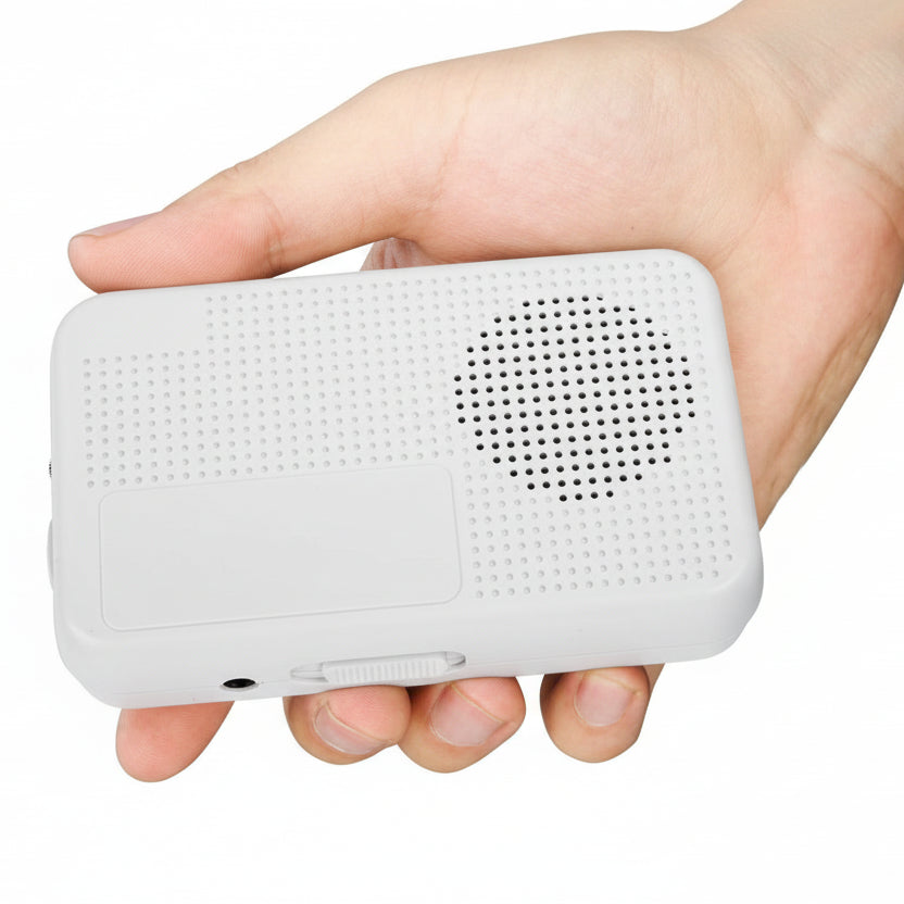 SUENTA Portable AM/FM Emergency Radio Battery Powered with Telescopic Antenna & Headphone Jack - Compact Transistor Pocket Radio for Camping, Survival & Home