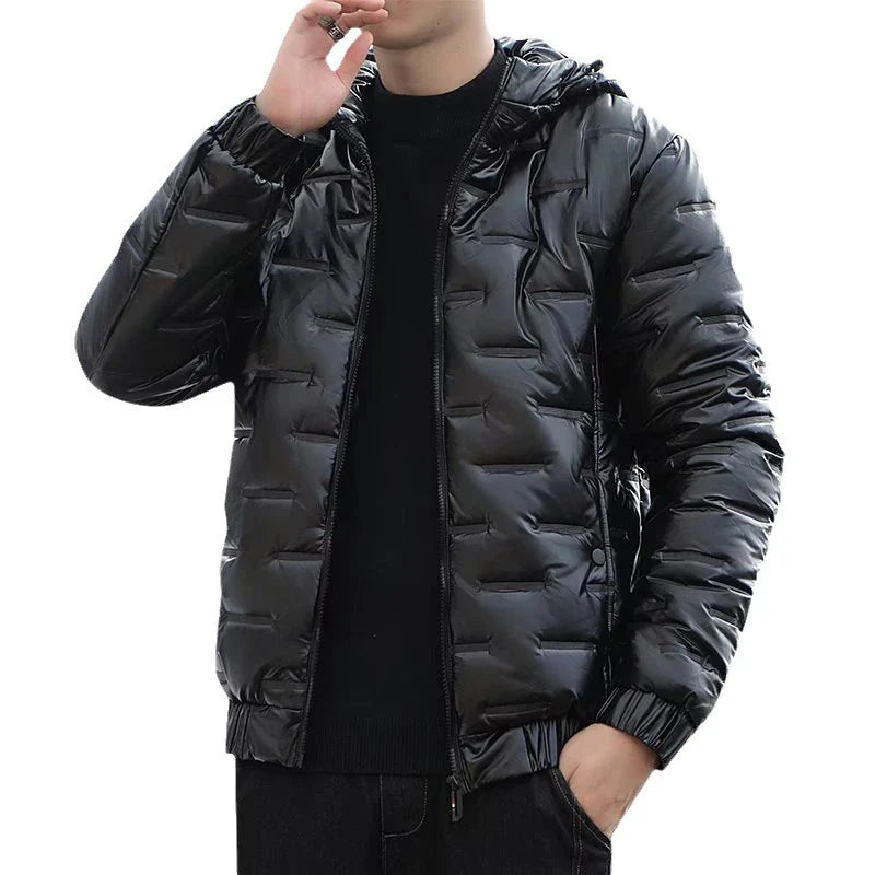 SUENTA Skijacke Für Herren Modisch Langarm Klares Design Kalte Tage
