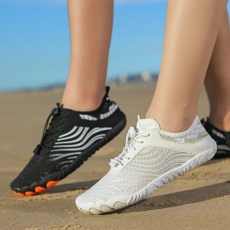 SUENTA Unisex Wasserdicht Barfußschuhe Bewegungsfreiheit Wander