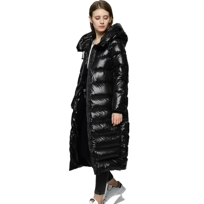 SUENTA Sunkisses Damen Lange Daunenjacke - Moderner Stil für kühle Tage