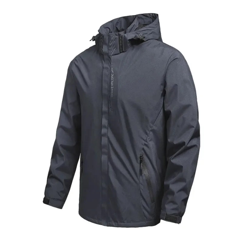 SUENTA Unisex Softshell Jacke Langarm Schlanke Silhouette Aktiv Grau