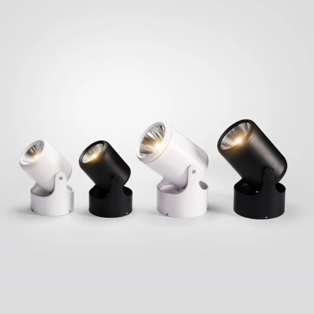 SUENTA LED-Downlights Hochwertige Dimmbare COB Oberflächenmontage Weiß