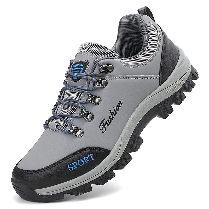 SUENTA Wander Schuhe Herren Im Freien Trekking Weg Camping - Laufschuhe Grau