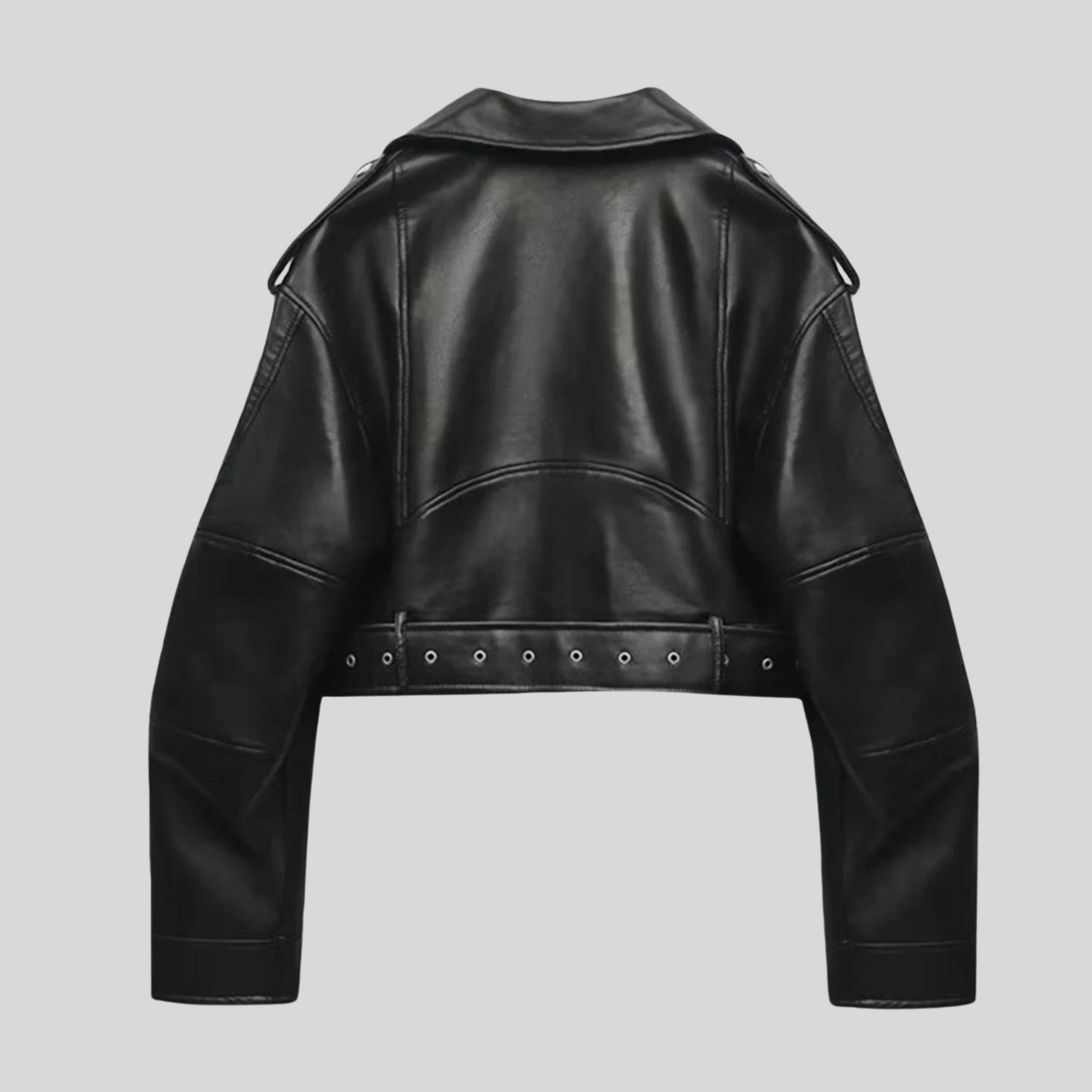 SUENTA Damen Lederjacke Welt Der Mode Stil Eleganz Alltag