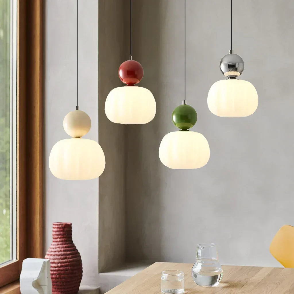 SUENTA Art Deco Pendelleuchte Glas Modern Für Wohnzimmer Ideal