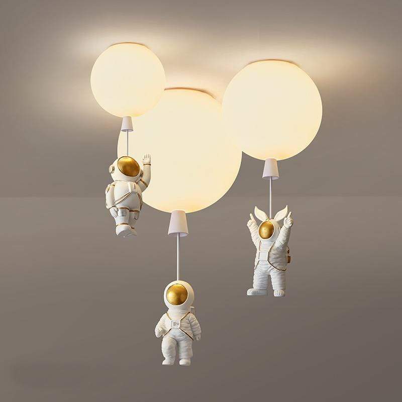 SUENTA Astronaut Ballon Deckenleuchte Warmweiß Innenbereich 20 cm