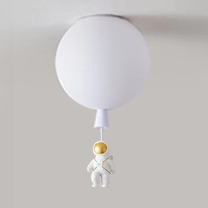 SUENTA Astronaut Ballon Deckenleuchte Warmweiß Innenbereich 20 cm Spaziergang