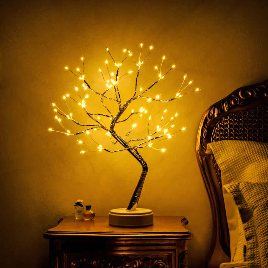 SUENTA Baumförmige LED Lampe Mit 108 LEDs Warmweiß Ambiente 3x Bäume (bester Preis)