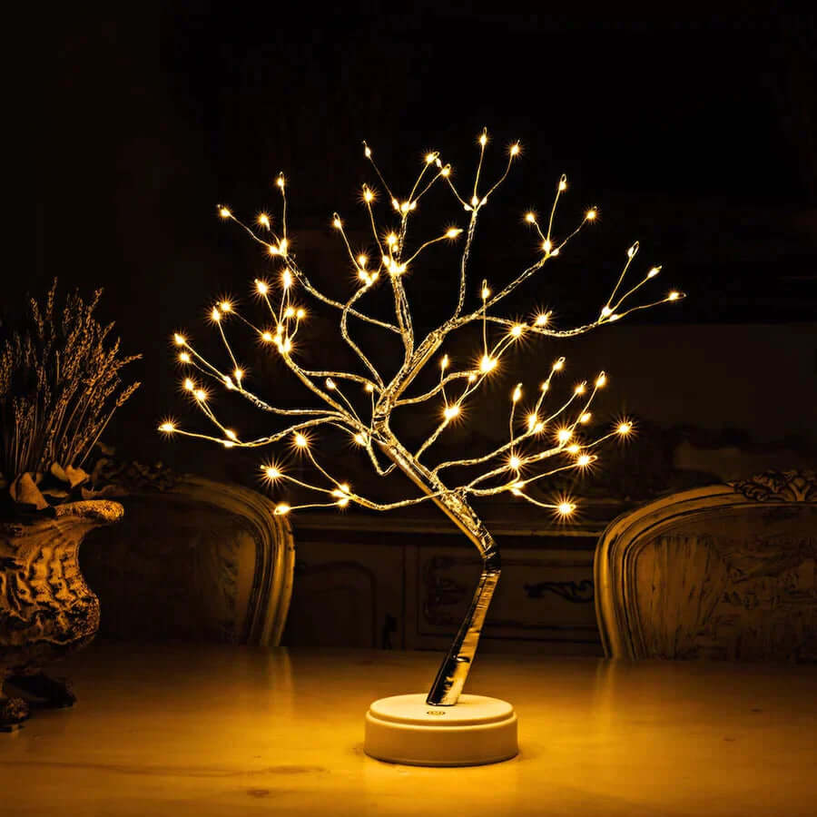 SUENTA Baumförmige LED Lampe Mit 108 LEDs Warmweiß Ambiente