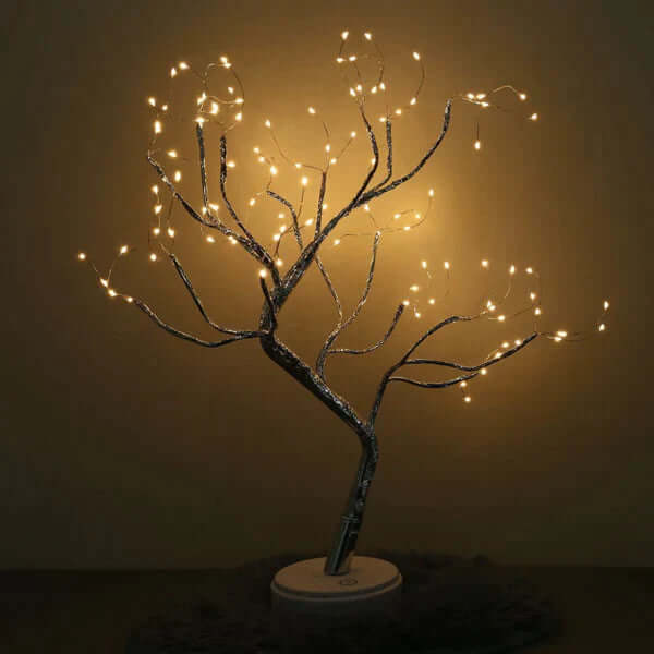 SUENTA Baumförmige LED Lampe Mit 108 LEDs Warmweiß Ambiente