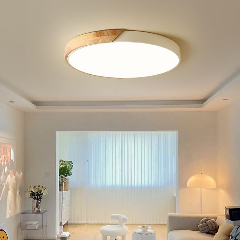 SUENTA Bunte Runde LED Deckenleuchten Einfaches Modernes Design