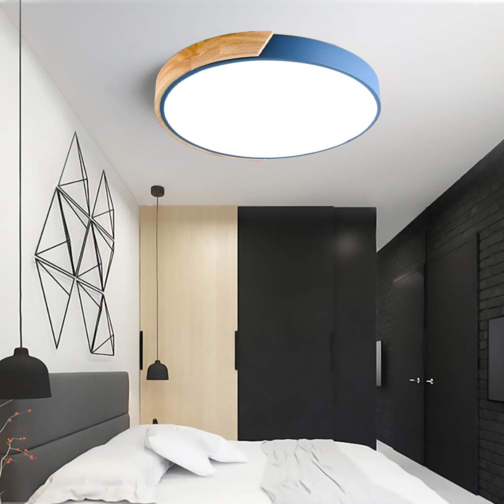 SUENTA Bunte Runde LED Deckenleuchten Einfaches Modernes Design