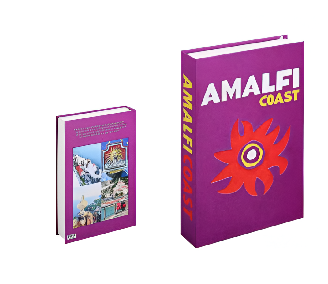 SUENTA Deko Buch Mit Aufbewahrungsfunktion Als Stilvoller Wohnakzent Amalfi Coast