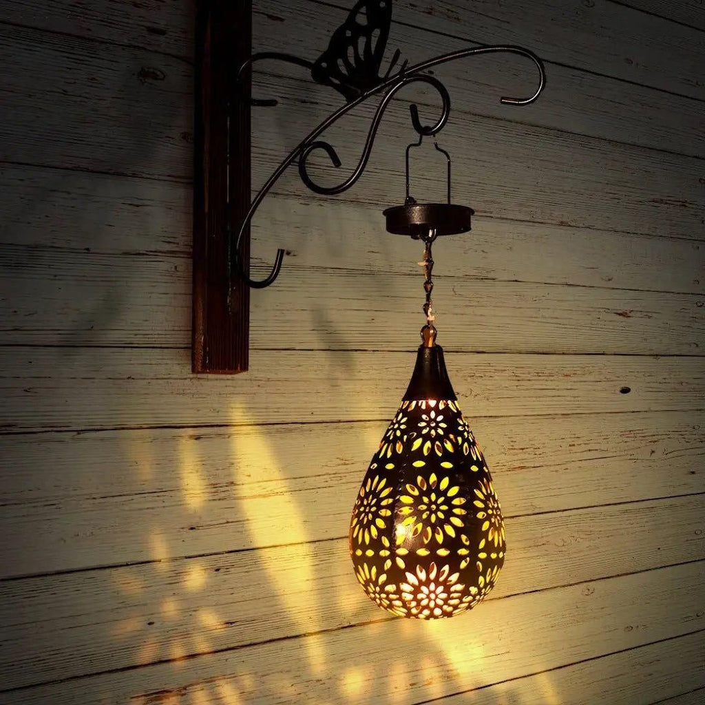 SUENTA Dekorative Solar Außenlampe – Wetterfeste Aussenleuchte für Garten Default