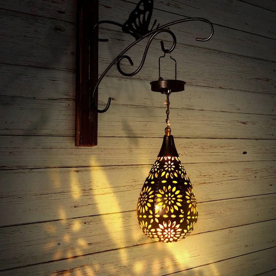 SUENTA Dekorative Solar Außenlampe – Wetterfeste Aussenleuchte für Garten Default