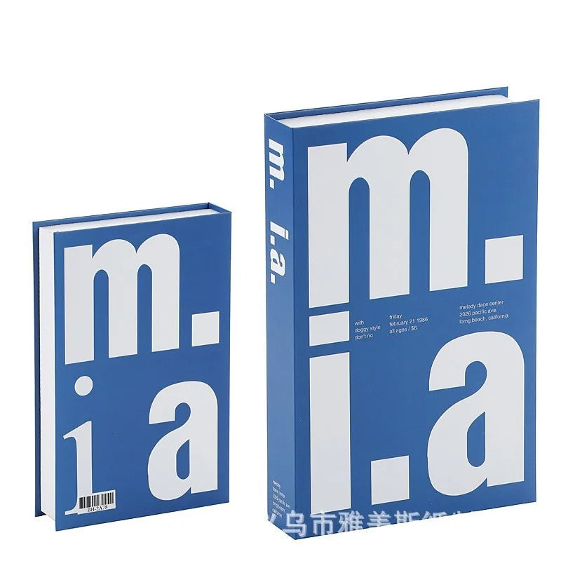 SUENTA Dekorative Tischbücher Modern – 26,7 x 17,5 cm, Leichtes Design Design 10