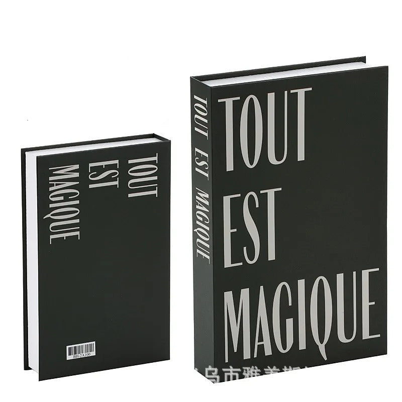 SUENTA Dekorative Tischbücher Modern – 26,7 x 17,5 cm, Leichtes Design Design 8